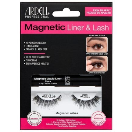 Ardell Magnetic Eyelashes Set - Eyeliner and Demi Wispies Lashes