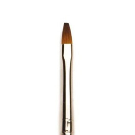 Euro Fashion brush flat dark nylon for gel 2002