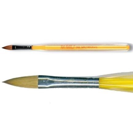 RA nails Acrylic Brush Oval No.10