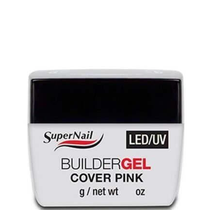 SuperNail LED UV Cover pink gel thick pink 56g.