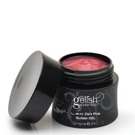 Gelish builder dark pink bright pink thick gel 15ml.