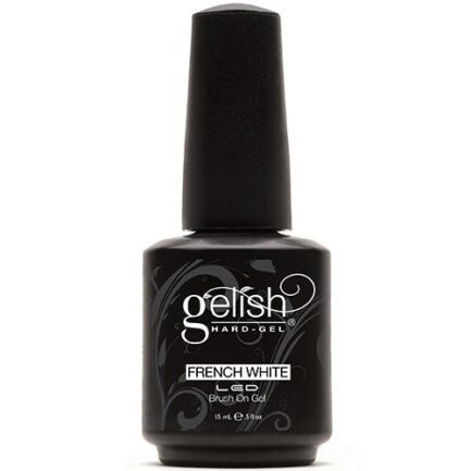 Gelish french white gel white with brush 15ml.