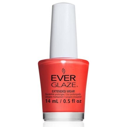 Ever glaze PRETTY POPPY hybrid nail polish 14ml. 82312