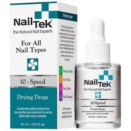 Nail Tek 10 speed nail polish dryer 60ml. 4x15ml.