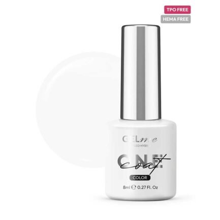 GELme One Coat gel polish 8ml. 310 Classic White