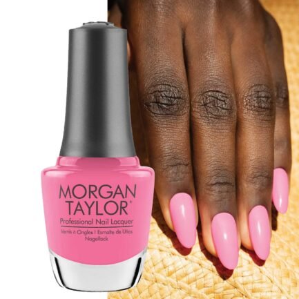 Morgan Taylor Nail Polish Make You Blink Pink 15ml. 3110916