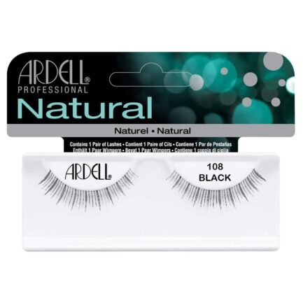 Ardell single eyelashes Natural 108 Black