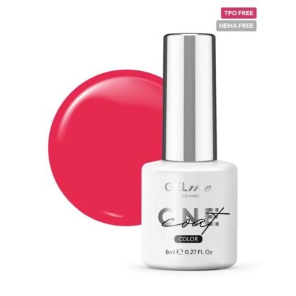 GELme One Coat gel polish 8ml. 338 Neon Hot Pink