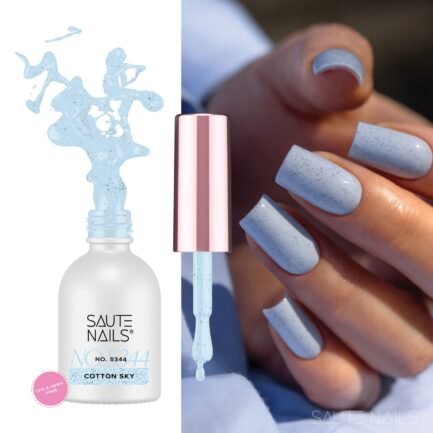 Gel polish Saute Nails - S344 Cotton Sky