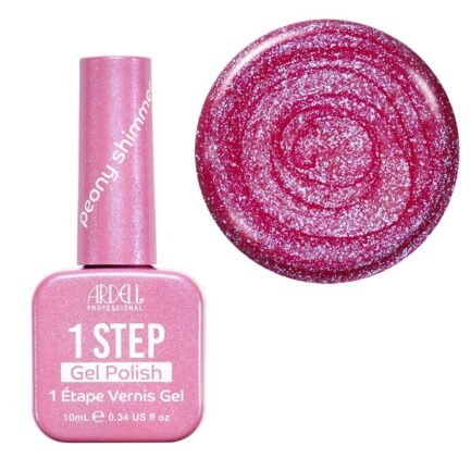Ardell 1 Step Gel Polish 10ml. Peony Shimmer 735