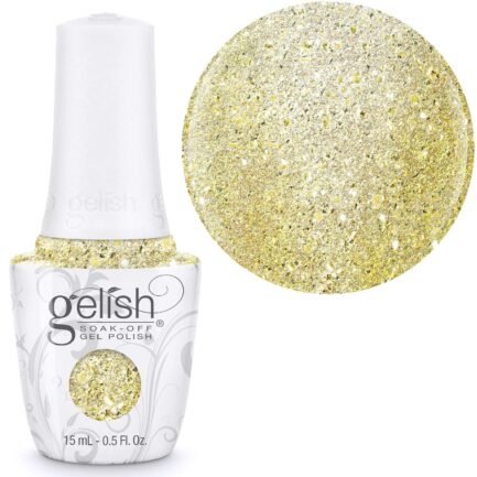 Gelish gelinis lakas Ice Cold Gold 15ml. 1110285