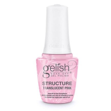 Gelish Structure Translucent Pink - transparent pink gel with brush 15ml.