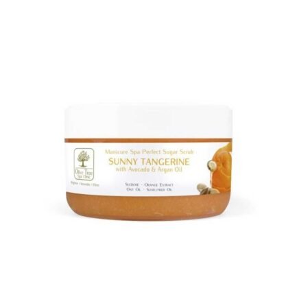 Olive Tree hand scrub - sugar scrub tangerine 200g.