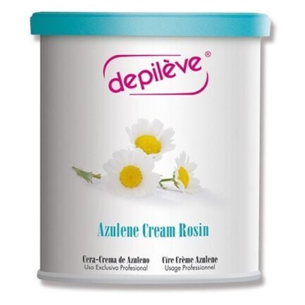 Depileve strip wax in a can 800gr. Azulene cream rosin