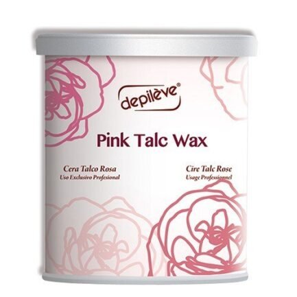 Depileve strip wax in a can 750gr. Pink talc