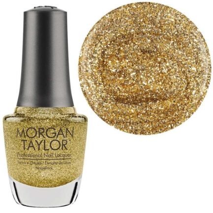 Morgan Taylor Nail Polish Glitter & Gold 15ml. 50076