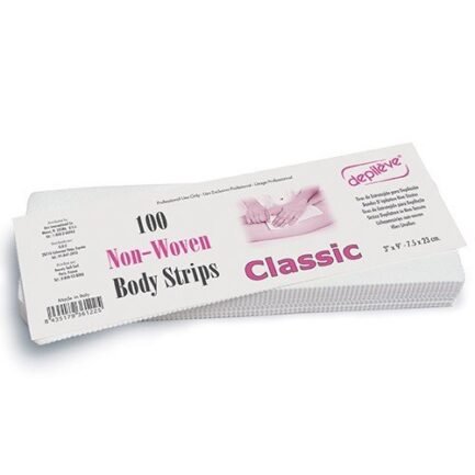 Depileve Body strips hair removal tape 22.5x7.5cm. 100pcs.