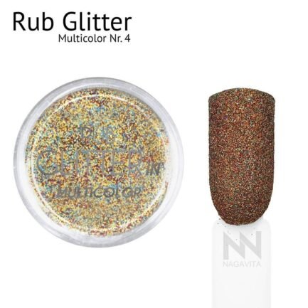 Decoration Rub Glitter Multicolor No.4