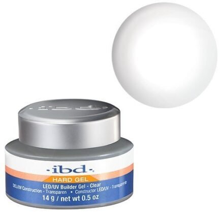 IBD LED UV Builder white intense white gel 14g.