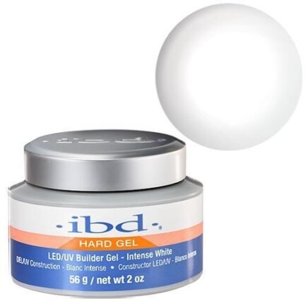 IBD LED UV Builder white intense white gel 56g.