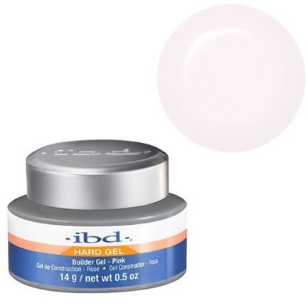 IBD Builder UV gel thick pink gel 14g.
