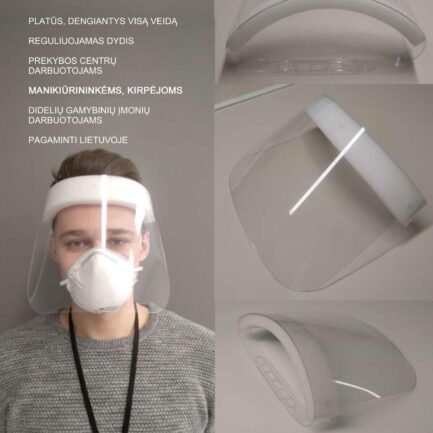 Protective face shield