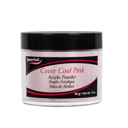 SuperNail Acrylic powder cover cool pink 56 gr. Cover cool pink