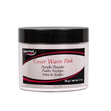SuperNail Acrylic powder cover warm pink 56 gr. Cover warm pink