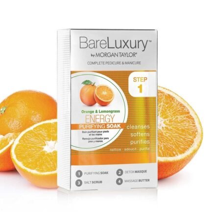 Mini SPA set for manicure, pedicure Morgan Taylor Orange & Lemongrass