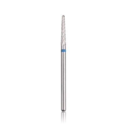 Milling cutter tip for cleaning/removing nails blue HEAD L-14.0 mm., Ø2.3 mm HBC-194BL.023
