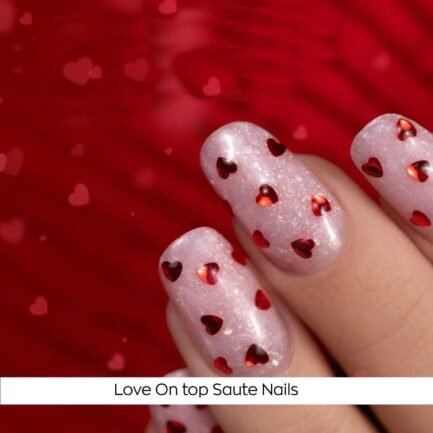 Top coat of gel polish without stickiness Saute Nails Love On Top 8ml.