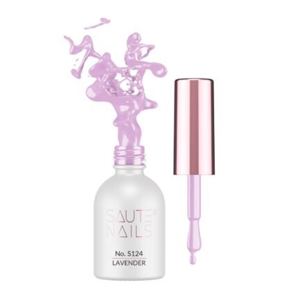 Gel polish Saute Nails - S124 LAVENDER 8ml.