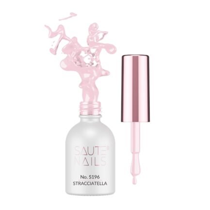 Gel polish Saute Nails - S196 STRACIETELLA 8ml.
