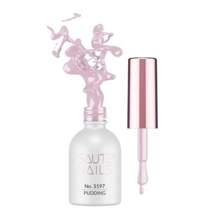 Gel polish Saute Nails - S198 MILKSHAKE 8ml.