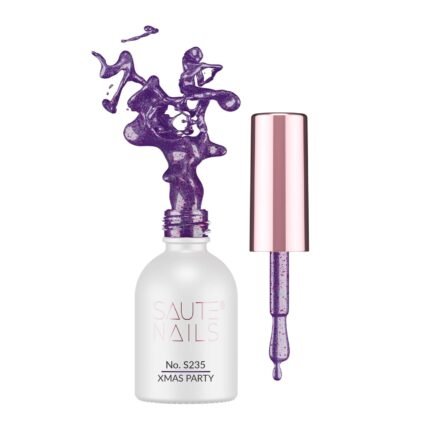Gel polish Saute Nails - S235 XMAS PARTY 8ml.