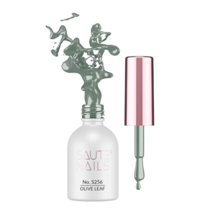 Gel polish Saute Nails - S256 OLIVE LEAF 8ml.
