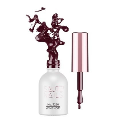 Gel polish Saute Nails - S260 WINE NOT? 8ml.