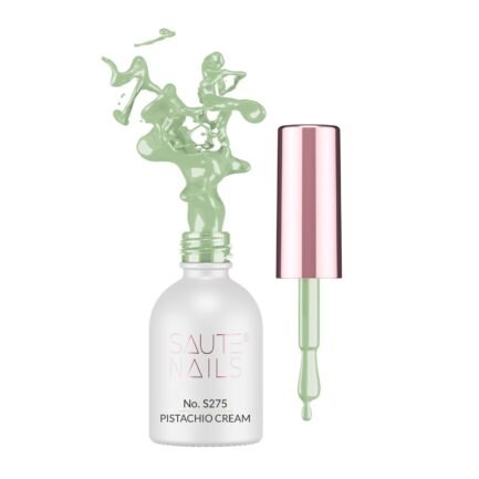 Gel polish Saute Nails - S275 PISTACHIO CREAM 8ml.