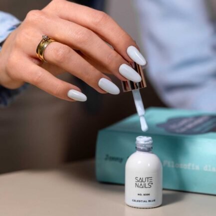 Saute Nails Gel-Nagellack - S336 Himmelblau – Bild 3