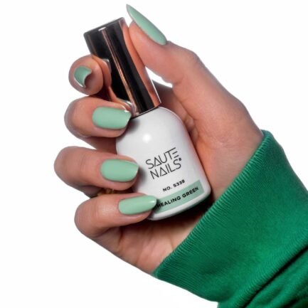 Gel-Nagellack Saute Nails – S338 Healing Green – Bild 4