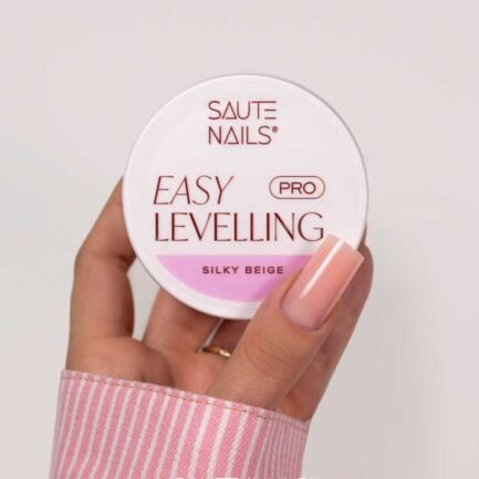 Gel Easy Leveling Saute Nails Silky Beige 30g.