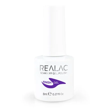 Realac top coat gel polish 8ml.