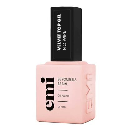 E.MiLac Velvet matte gel polish layer 9 ml.