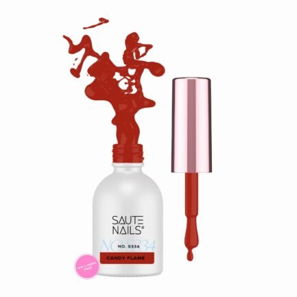 Gel polish Saute Nails - S334 Candy Flame - Image 4
