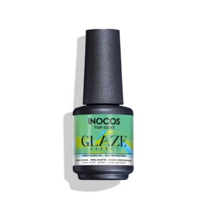 Inocos Glaze with UV protection - top coat of gel polish 15ml. non-sticky