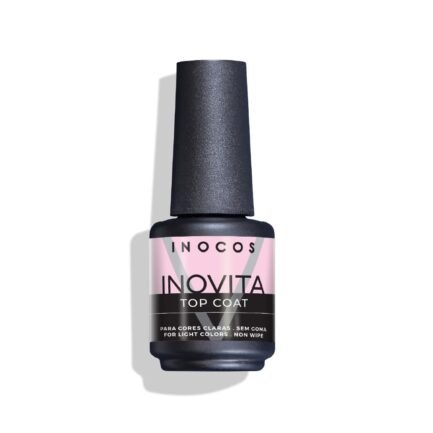 Inocos Inovita top coat gel polish 15ml. non-sticky