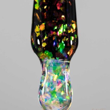 Saute Nails Holo Flakes Top 8ml non-sticky gel polish top coat. - Image 4