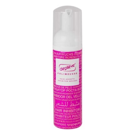 Depileve Folimousse 190ml hair growth-retarding foam.