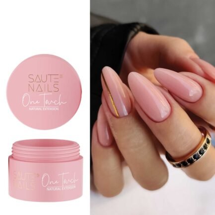 Gel One Touch Saute Nails 50g. Natural Extension