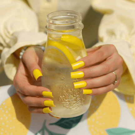 Gel polish Saute Nails - S302 Lemon Pop 8ml. - Image 4